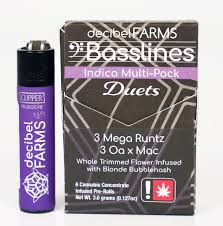 Photograph of product: Decibel - Tropical Rntz #2 / Tropical Gelato #3  - Oui'd Duets - 6pk