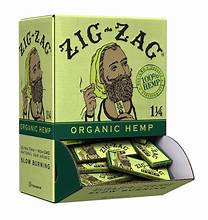 Photograph of product: Zig Zag Organic Hemp 1 1/4 Papers