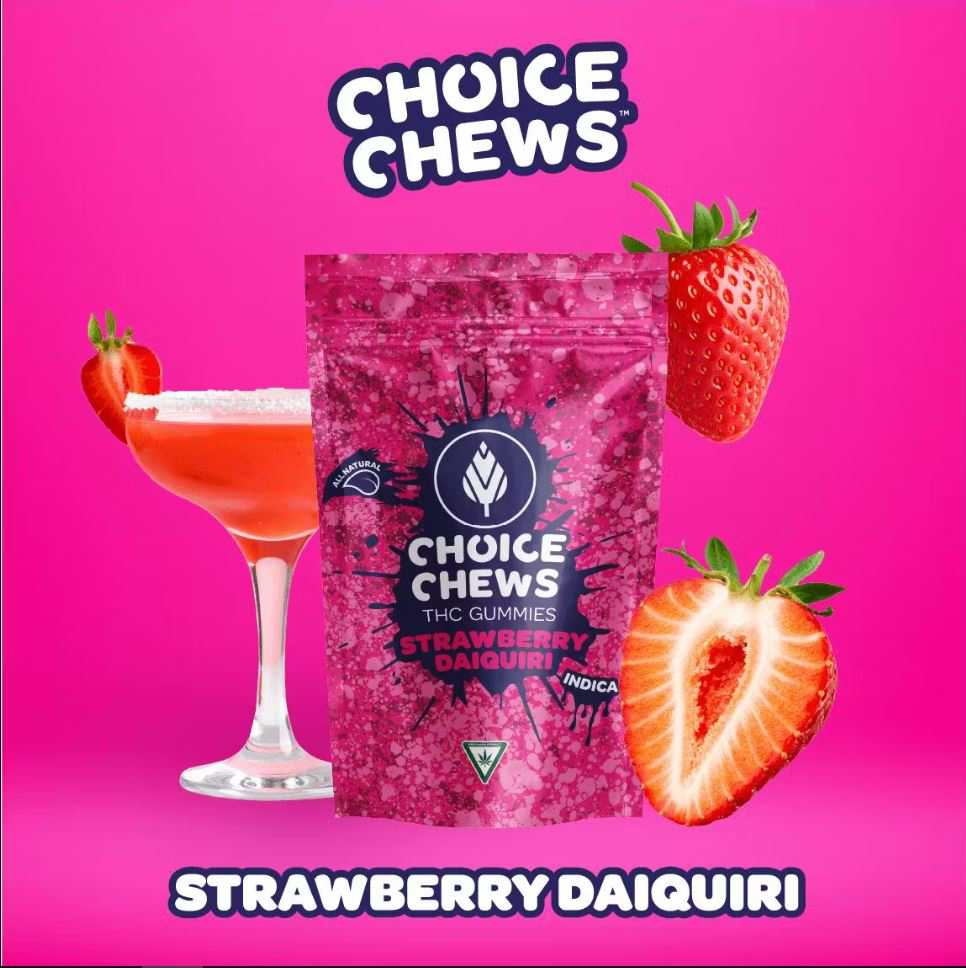 Photograph of product: Oui'd Strawberry Daiquiri Gummies | 20 Servings