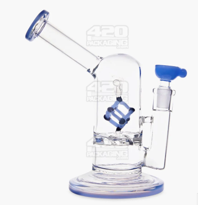 Photograph of product: Vortex Perc Glass Water Pipe w Spinning Cube