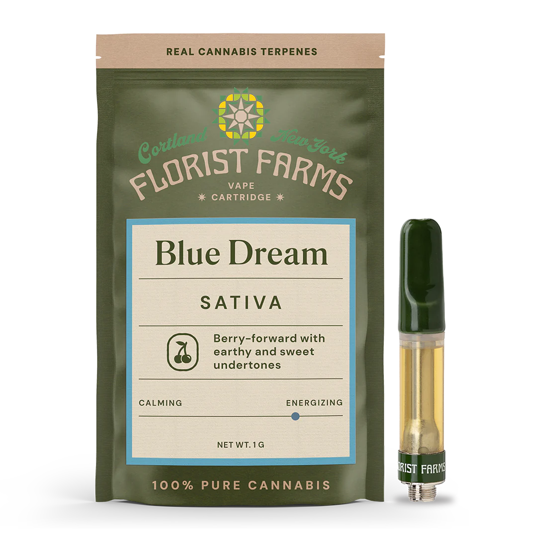 Photograph of product: Florist Farms | Blue Dream Vape Cart 1g | Oui'd
