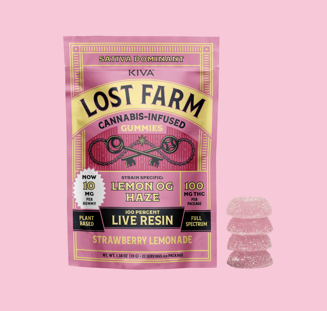 Photograph of product: Strawberry Lemonade - Lemon OG Haze Live Resin Gummies