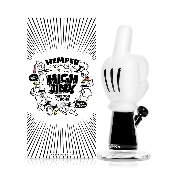 Photograph of product: Bong - HEMPER High Jinx Cartoon XL 11"