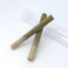 Photograph of Product: Green Crack Dipped Infused Pre-Roll 2-pack | 1g