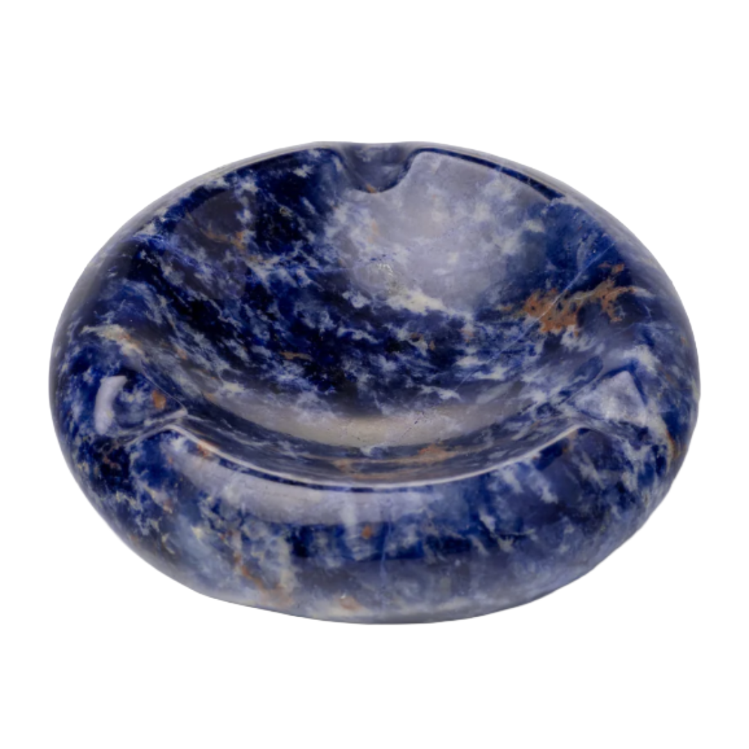 Photograph of product: ASTRAL PROJECT - HALO ASHTRAY - BLUE SODALITE