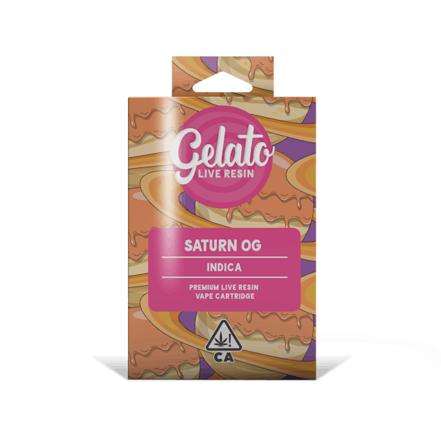 Photograph of product: Saturn OG | 1g Live Resin Cartridge