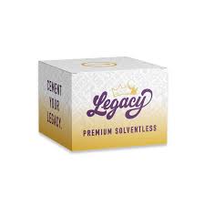 Photograph of product: Legacy Purple Cloudz 1g Live Rosin Jam