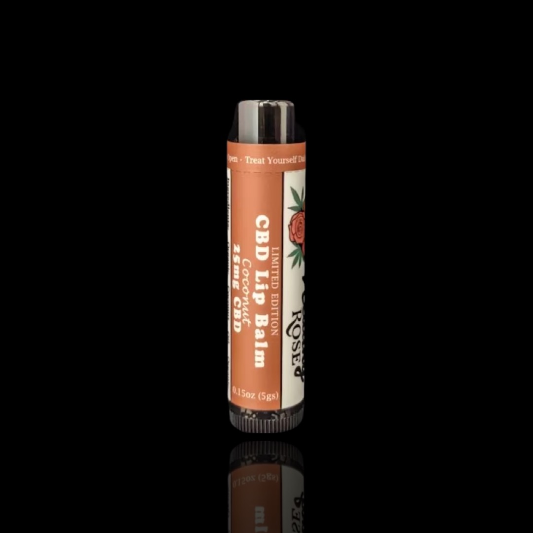 Photograph of product: Coconut CBD Lip Balm