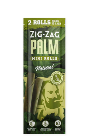 Photograph of product: Zig-Zag Mini Palm Rolls | 2pk