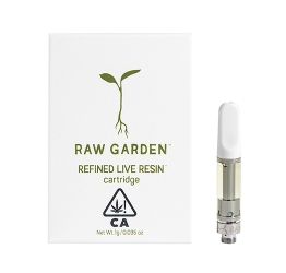 Photograph of product: Raw Garden - Sour Tsunami 1g Live Resin Vape Cart - 