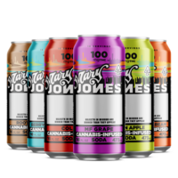 Photograph of product: Mary Jones - 16oz - Orange & Cream Soda - 100mg
