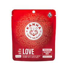 Photograph of product: Kanha Raspberry Rose Love 2:1:1 [H] 100mg