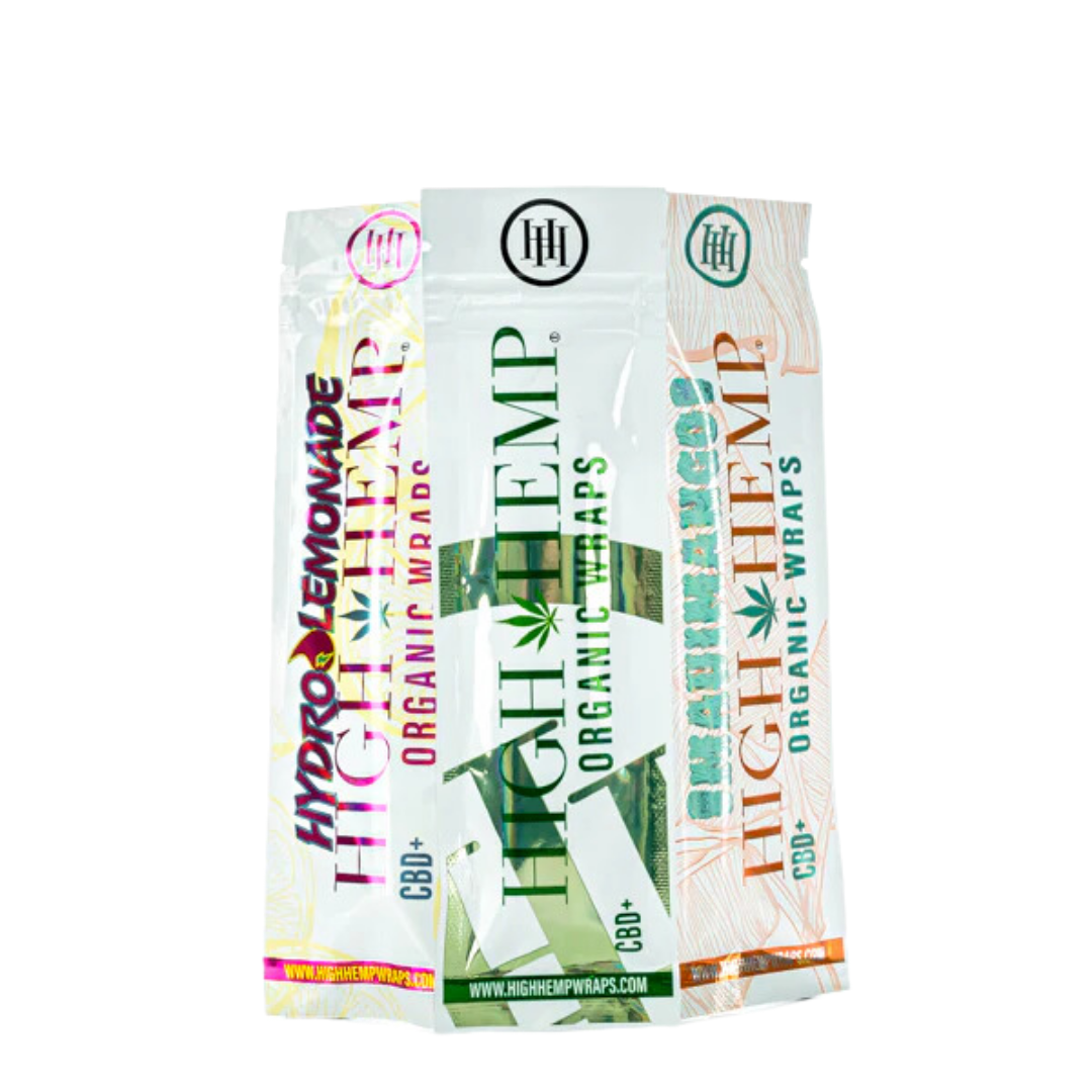 Photograph of product: High Hemp Area 51 Green Apple Organic Hemp Wraps