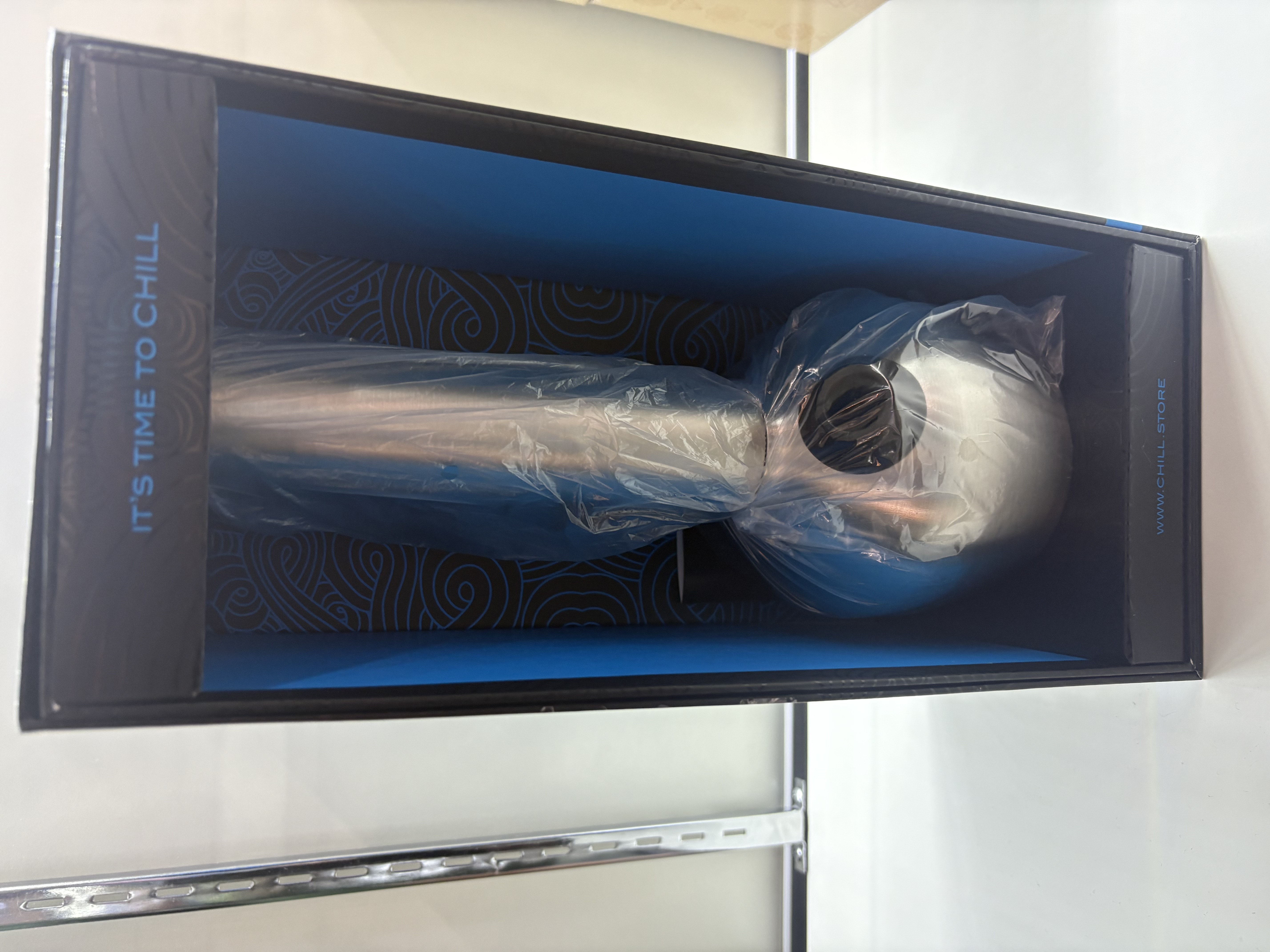 Photograph of product: Chill Store - Stainless Steel Vacuum Sealed Metal Bong