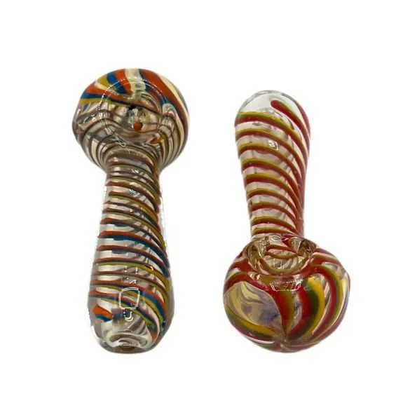 Photograph of product: 3" Hand Pipe | Swirl | Assorted