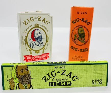 Photograph of product: Zig Zag Ultra-Thin