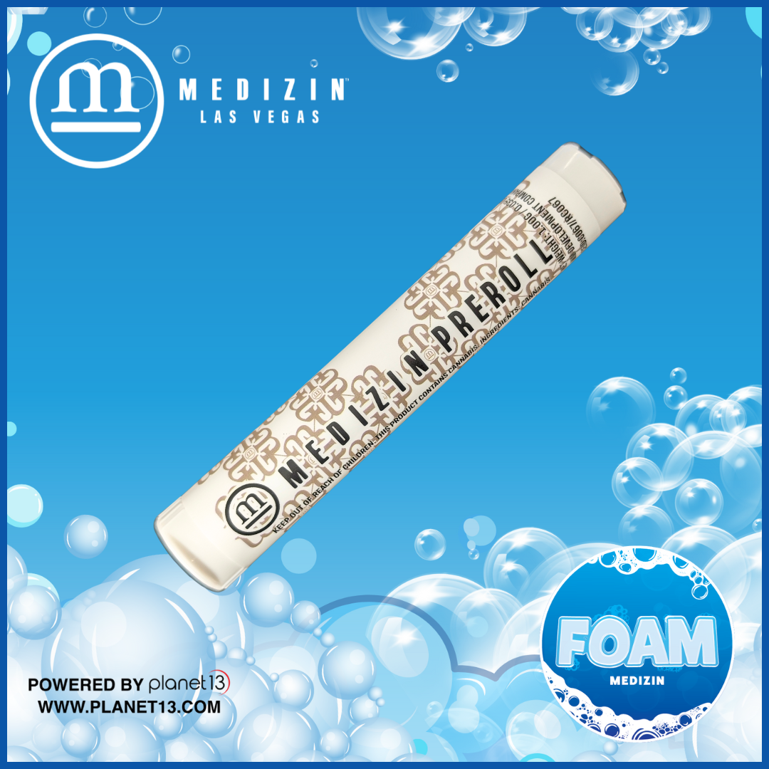 Photograph of product: Foam 1g Preroll