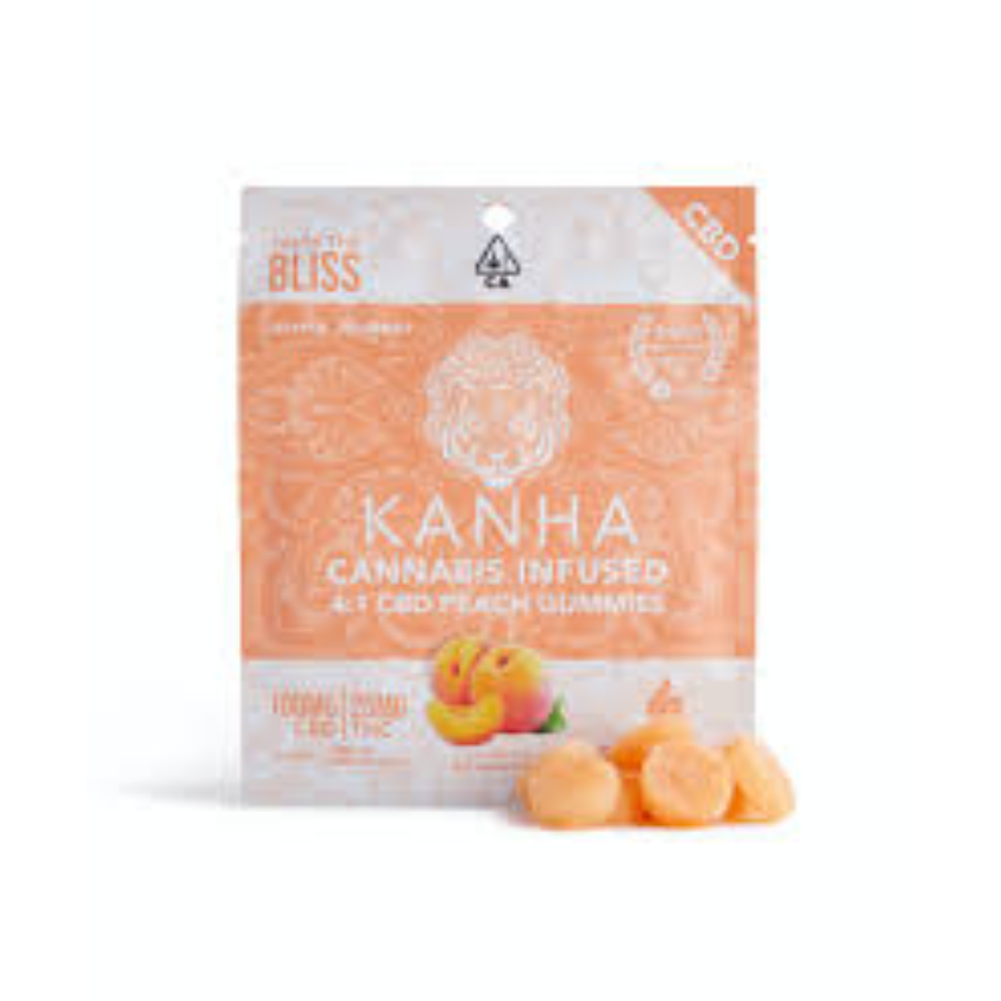 Photograph of product: Kanha Peach 4:1 (H, CBD)
