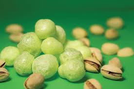 Photograph of product: 100mg 20pc Pistachio - Puff - Space Puffs