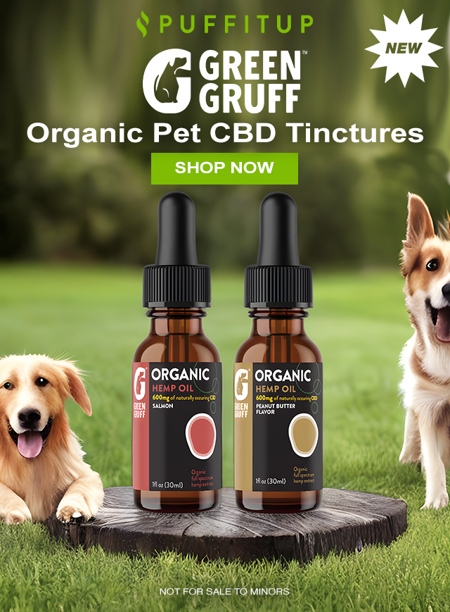 Photograph of product: AU | Green Gruff | 600mg Pet CBD