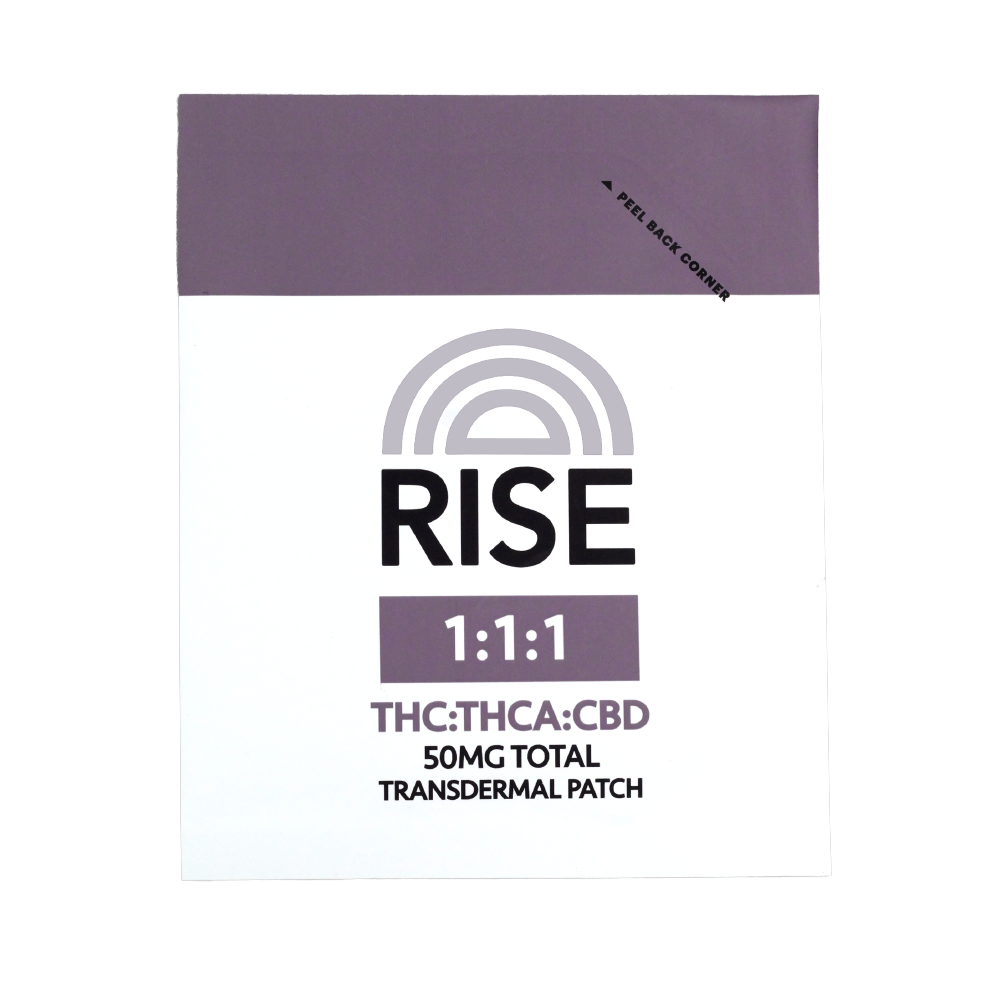 Photograph of Product: Transdermal Patch 1:1:1 (16.7mg THC, 16.7mg CBD, 16.7mg THCA)