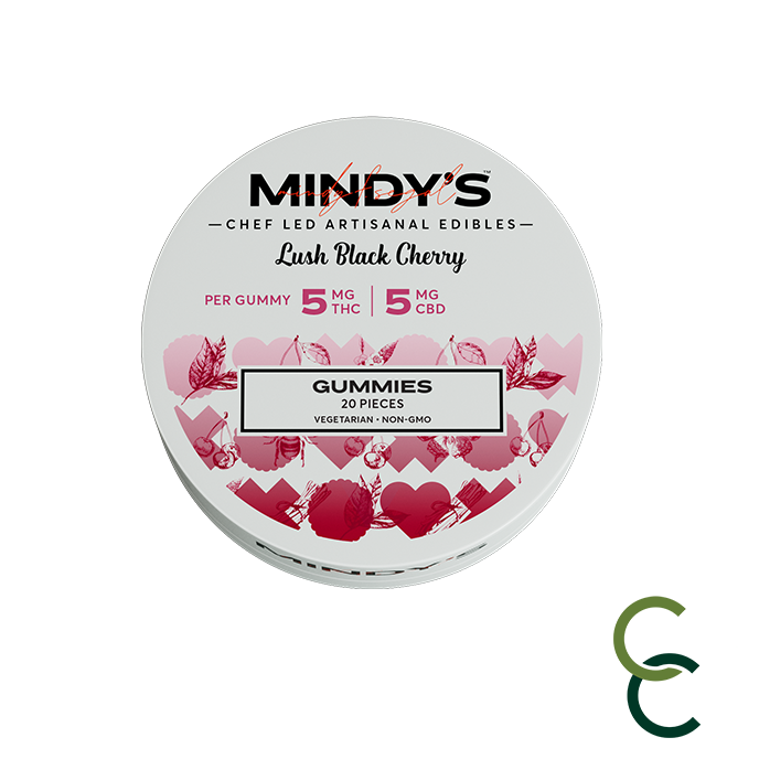 Photograph of product: Lush Black Cherry Gummies - 1:1 (CBD:TH-oui)