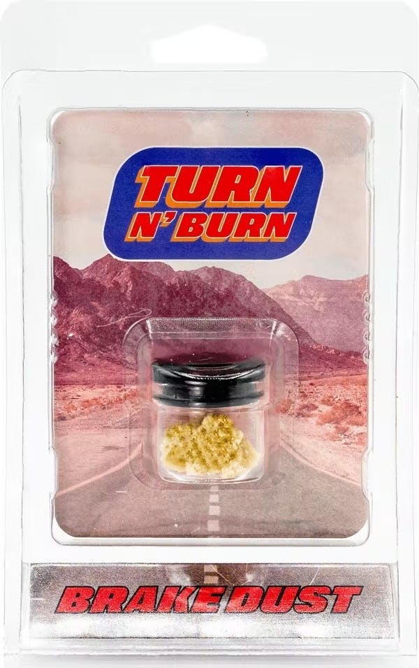 Photograph of product: Turn n Burn - Brake Dust Cured Resin Crumble (Hybrid)