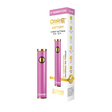 Photograph of product: DIME INDUSTRIES - Battery - 5th Generation - 510 Thread - Pink