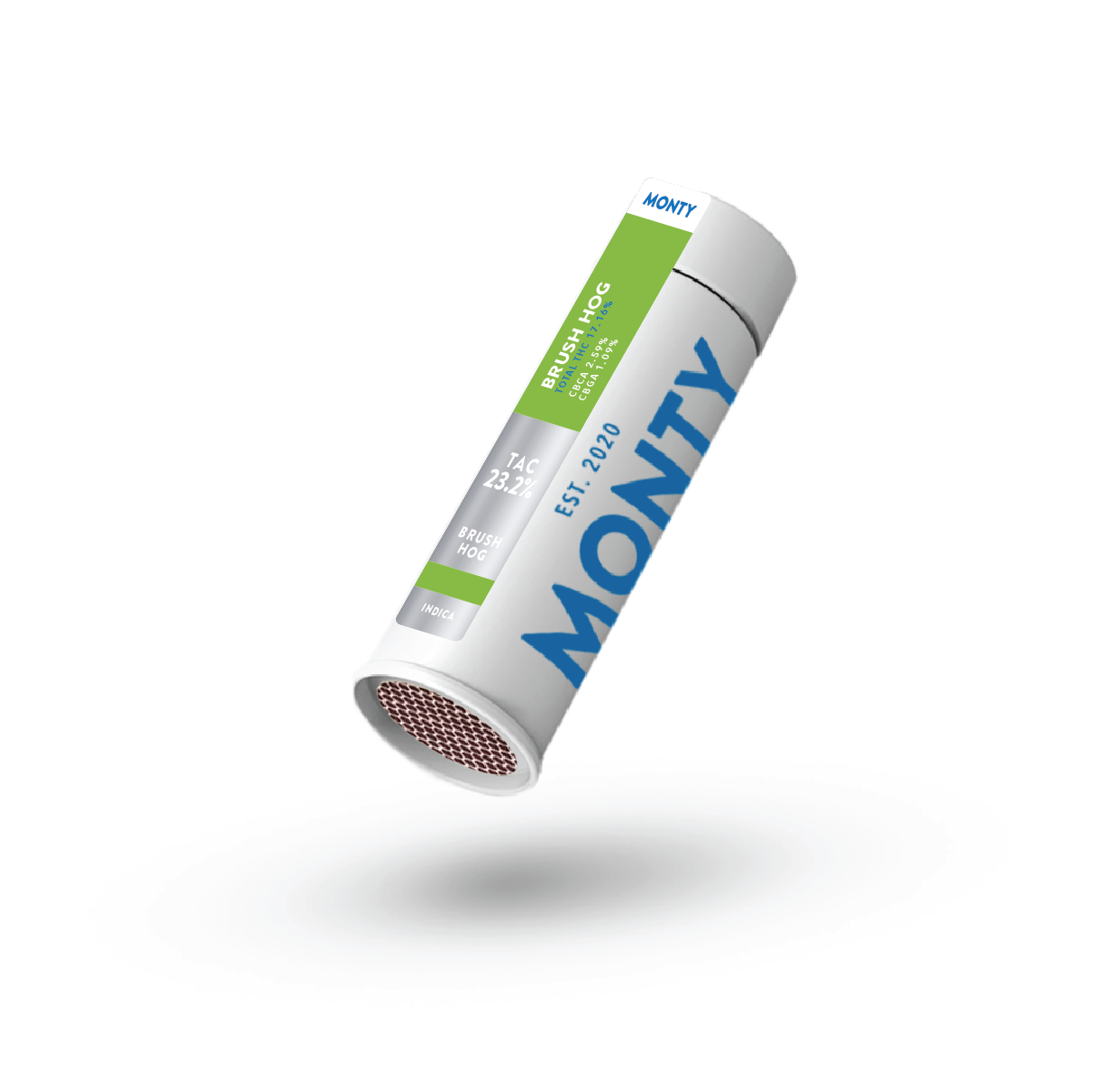 Photograph of product: MONTY | Brush Hog | Pre-Rolls | 5 x Slims