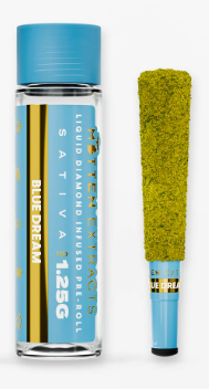Photograph of product: Blue Dream Infused Pre-Roll 1.25G