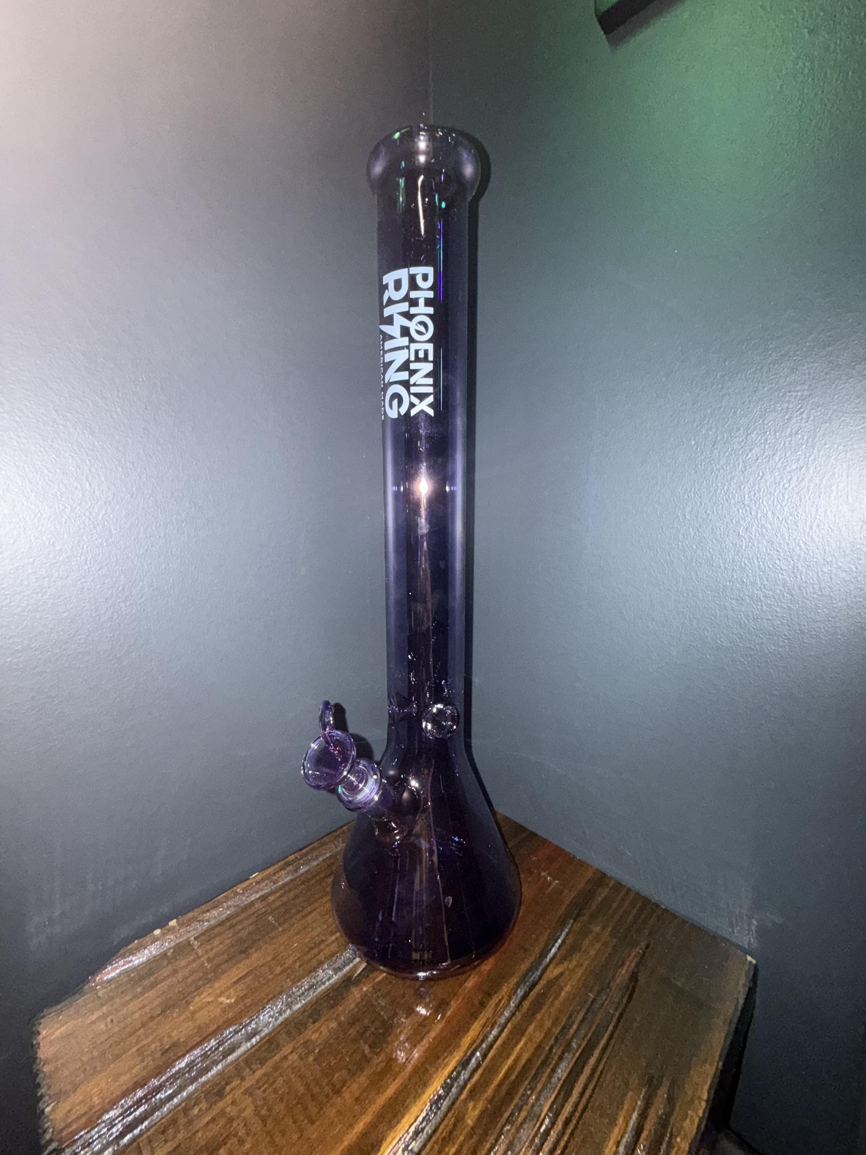 Photograph of product: Phoenix Rising Tall Water Pipe | 18"