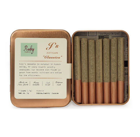 Photograph of product: Ruby Farms Classics | Strawberry Guava 7 Count .7g / 5g Per Pk