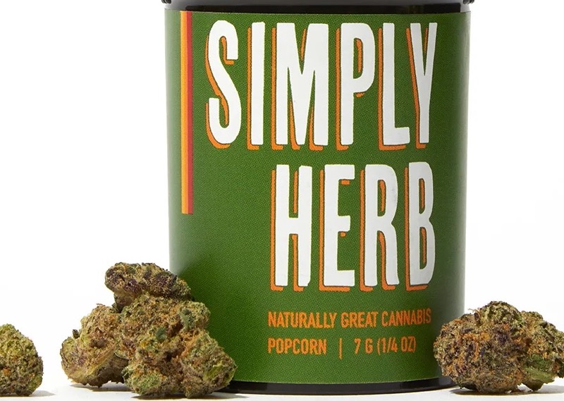 Photograph of product: Simply Herb | Popcorn | Kush And Cream - 7g