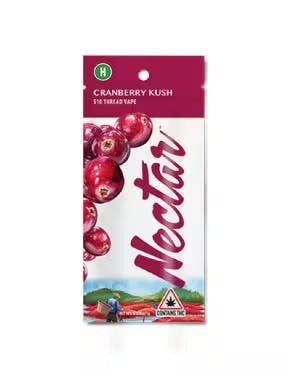 Photograph of product: Cranberry Kush | 1g Cartridge - 