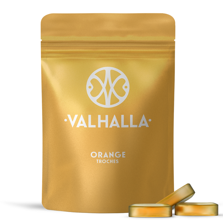 Photograph of product: 10ct/50mg Troches (Orange)