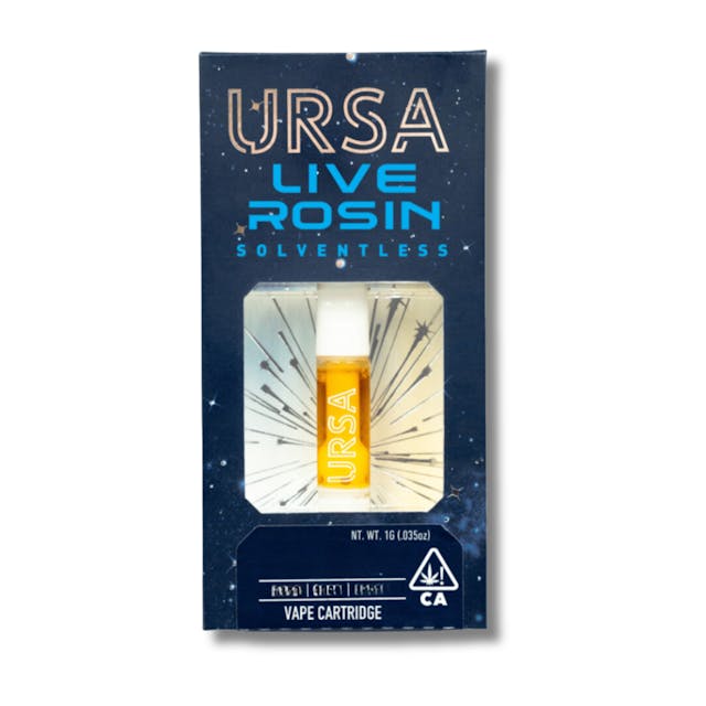 Photograph of product: Silver Royale Live Rosin Cart 1g - 