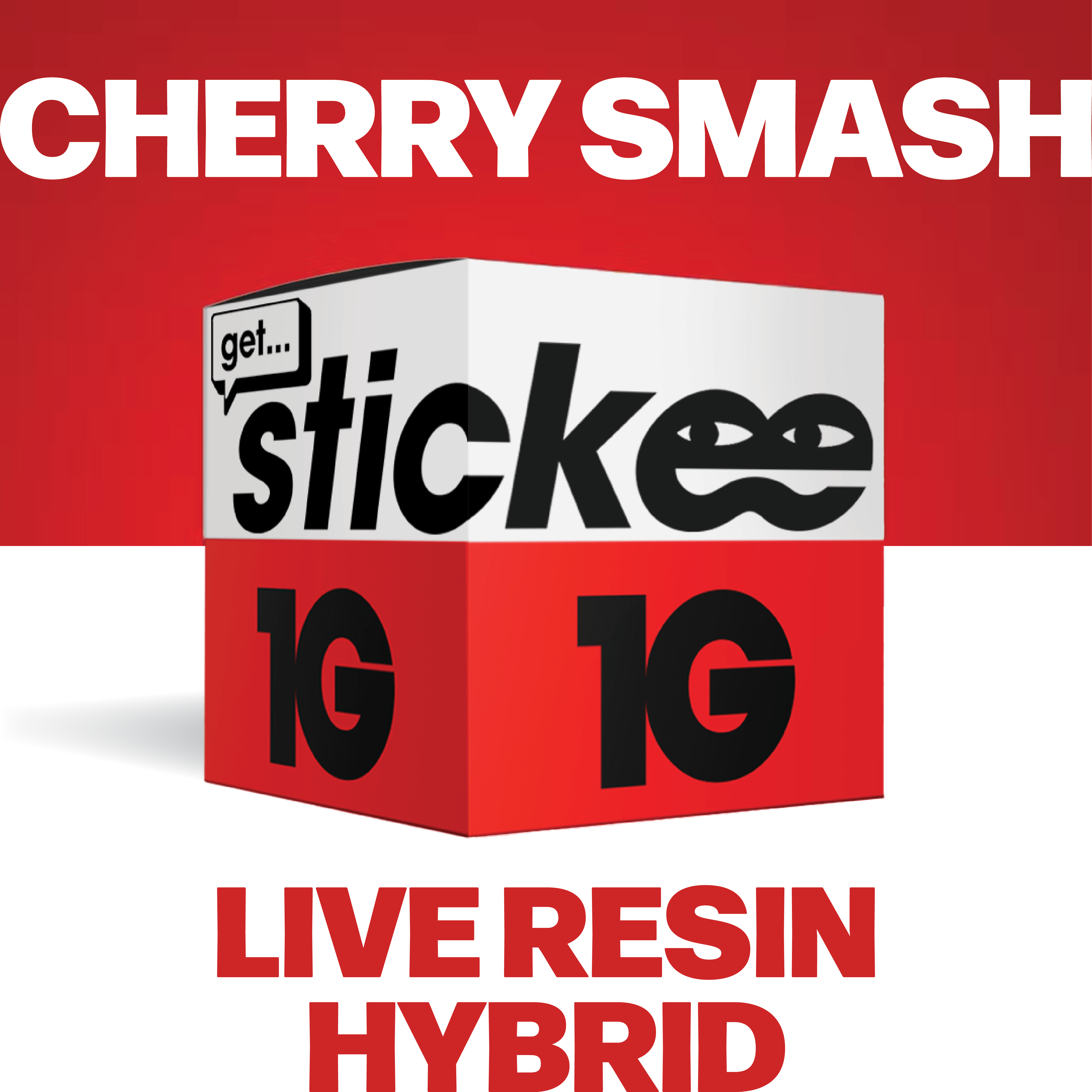 Photograph of product: STICKEE | Cherry Smash | 1G | Live Resin Concentrate