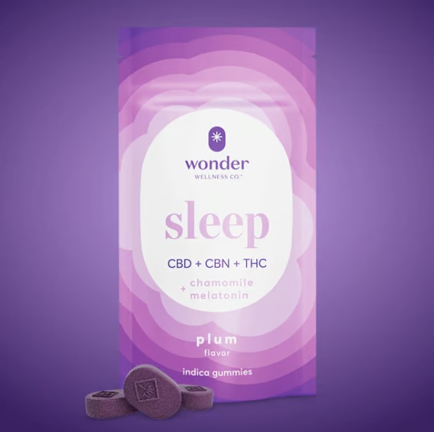 Photograph of product: 20ct/5mg Sleep Sweet Troches [1:1:1 TH-oui:CBD:CBN] (Plum)