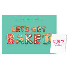 Photograph of product: Let's Get Baked Card