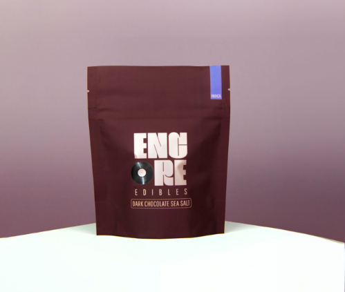 Photograph of product: RSO Dark Chocolate w/ Sea Salt 110mg -10pk