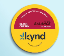 Photograph of product: Black Cherry | Balance 1:1 | 100mg | Kynd