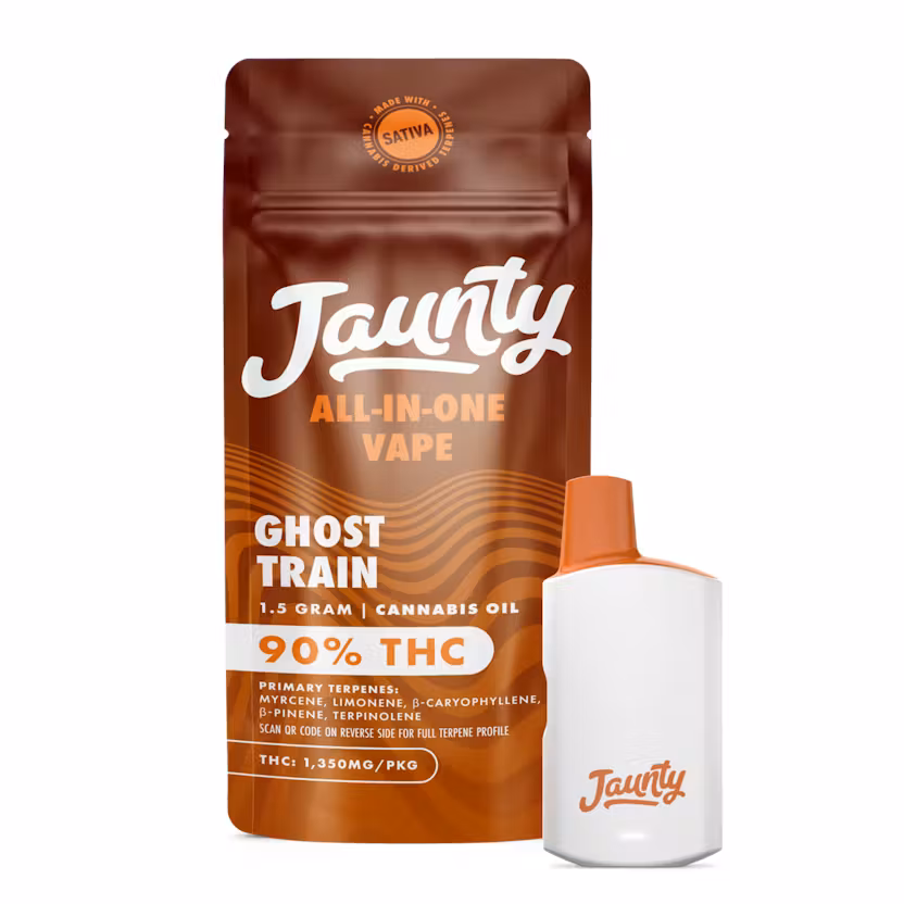 Photograph of product: JAUNTY Ghost Train 1.5g Disposable