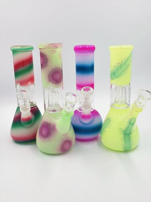 Photograph of product: 8" Painted Percolator Water Pipe | Assorted Colors