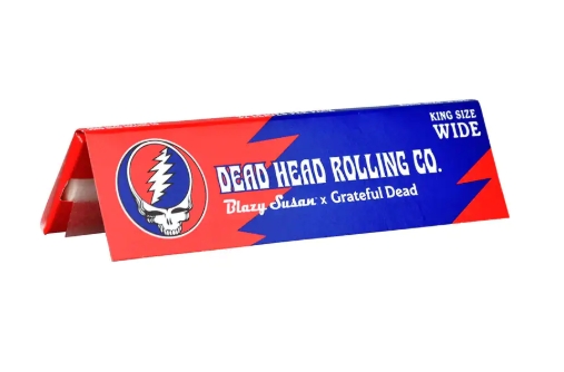 Photograph of product: Blazy Susan | Accessories | Papers | Grateful Dead Rolling Papers King Size Wide