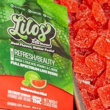 Photograph of product: Watermelon Mint |  Live Resin Gummies | 20pk of 5mg*