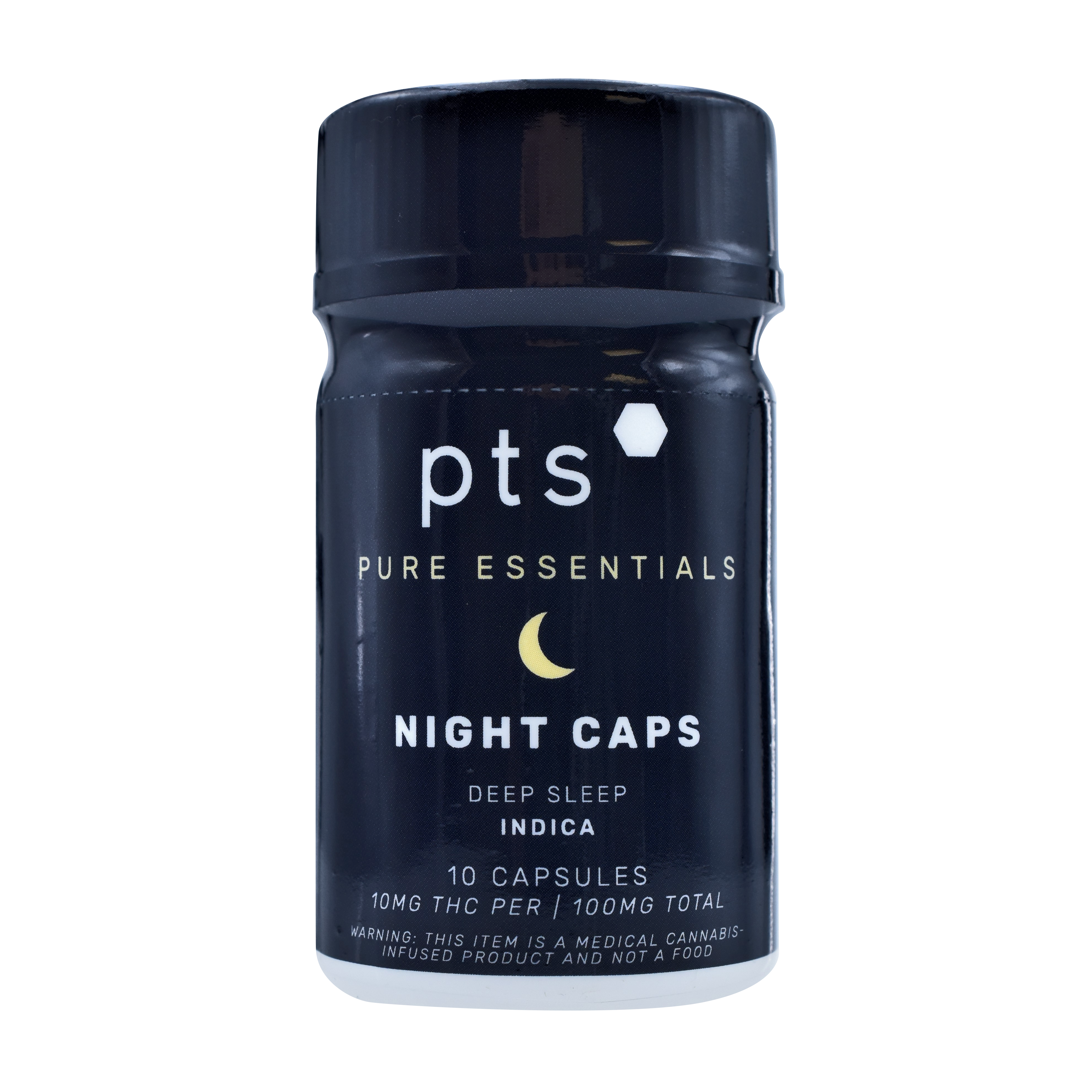 Photograph of product: Night | 10mg | 10pk Capsules | PTS