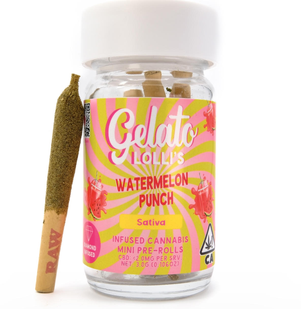 Photograph of product: Watermelon Punch | Oui'd | 5pk |