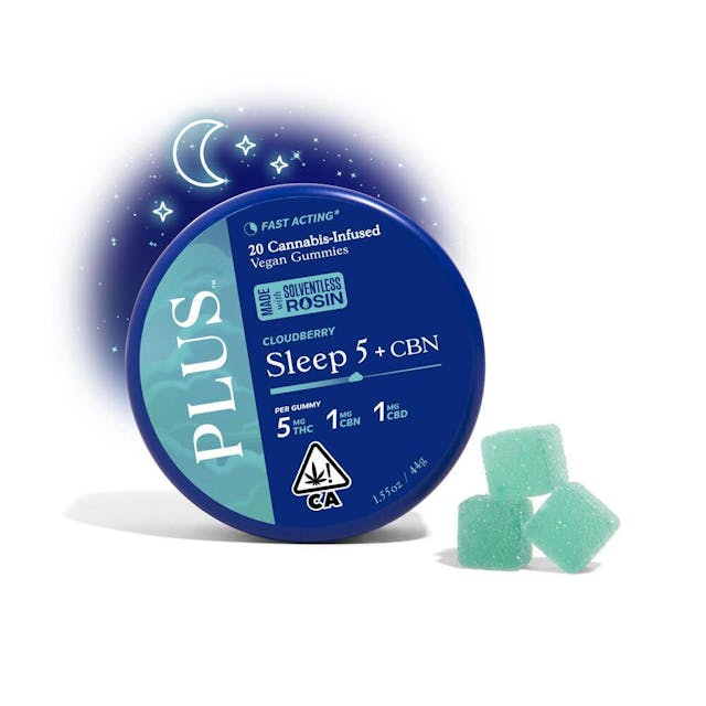 Photograph of product: Cloudberry Sleep Gummies 5:1:1 - Cloudberry Sleep Gummies