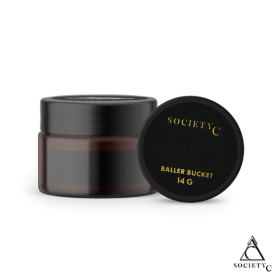 Photograph of product: Society C Live Resin - Watermelon Skittlez Baller Jar