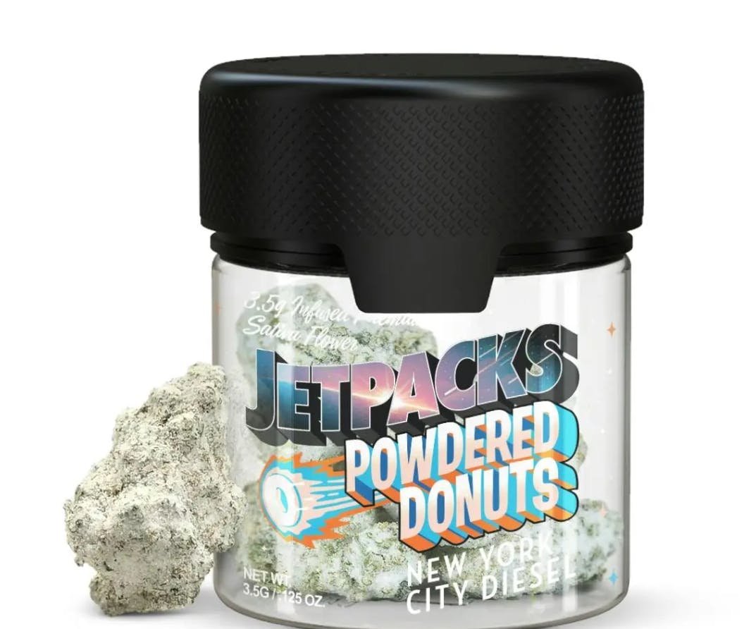 Photograph of product: Jetpacks / Infused Flower 3.5 / New York City Diesel - 3.5g